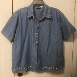 Proudly Plus Denim Shirt
